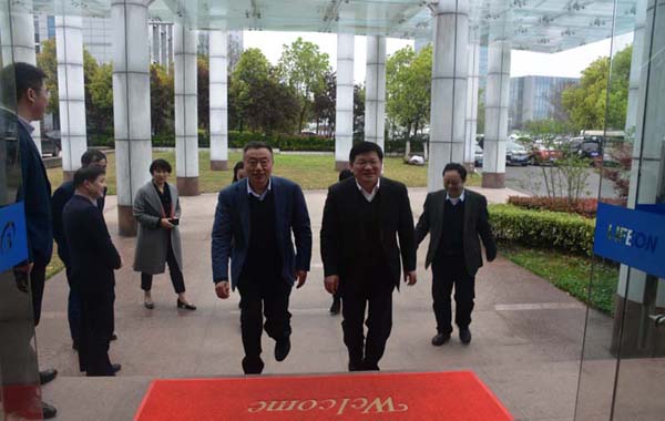 良性互動談合作，互利共贏求發(fā)展——安徽醫(yī)科大學(xué)黨委書記顧家山...